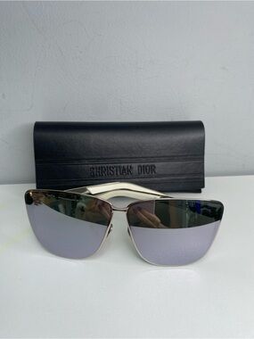 Christian Dior Mirrored Limited Edition Futurist Sunglasses